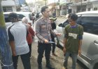 ‎Bhabinkamtibmas Polsek Cigalontang Briptu Musa Ibnu Sabil, melaksanakan kegiatan silaturahmi dengan warga Cigalontang