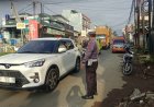 Unit Lantas Polsek Singaparna Laksanakan Gatur Rawan Pagi