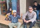 Polsek Cibalong, anggota Polsek Cibalong Aiptu Cucu Supriadi melaksanakan kegiatan Patroli dialogis di permukiman warga Desa Cibalong