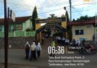 Guna Memberi Kelancaran Pengguna Jalan Sekaligus Bantu Pelajar Menyebrang Jalan, Anggota Polsek Karangnunggal Melaksanakan Pengaturan Lalu Lintas