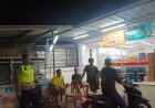Polsek Cikalong Laksanakan Patroli Malam KRYD BLUE LIGHT.