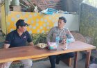 ‎Bhabinkamtibmas Polsek Cigalontang Briptu Musa Ibnu Sabil, melaksanakan kegiatan silaturahmi dengan warga Cigalontang