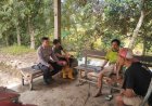 Unit Bhinmas Polsek Pancatengah laksanakan Patroli Dialogis guna menciptakan situasi Kamtibmas Yang aman
